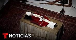 El funeral y entierro de Benedicto XVI será histórico | Noticias Telemundo