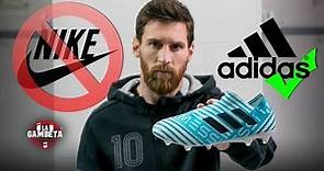 La historia de cómo Adidas le robó a Nike los derechos de Messi
