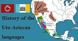 History of the Uto-Aztecan languages (timeline).