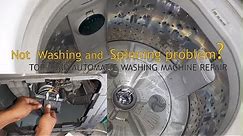 Automatic Washing Machine NOT Washing and Spinning Repair Tutorial