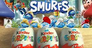 Kinder Surprise Eggs with The Smurfs collection 2022