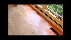 Ceramic tile wood look plank floor