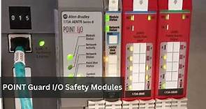 Allen Bradley POINT Guard IO Safety Modules 1734-IB8S, 1734-OB8S, 1734-IE4S