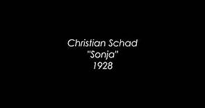 Hörmalerei 1 - Christian Schad: "Sonja" (1928)
