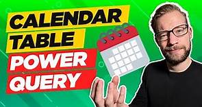 Create Date Table or Calendar in Power Query M (Complete Guide)