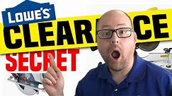 Lowes Secret Clearance Items and TOOLS for April and May 2021