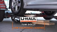 Tow Dolly: Low Clearance Loading