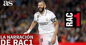 BARCELONA 0- REAL MADRID 4 | La narración de RAC-1 | Diario As