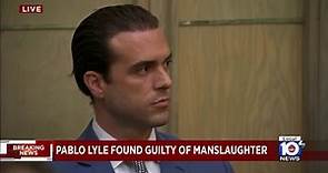 Raw video: Jury finds Pablo Lyle guilty of manslaughter
