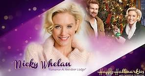 Romance At Reindeer Lodge w/ Nicky Whelan! - Happy Hallmarkies