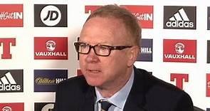 Alex Mcleish Full Press Conference - Announces New Players In His Scotland Squad
