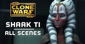 All Shaak Ti Scenes | Star Wars: The Clone Wars