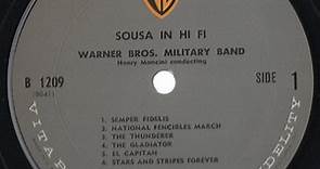 Sousa / Henry Mancini Conducting The Warner Bros. Military Band - Sousa In Hi-Fi