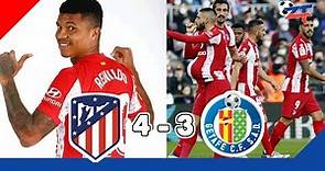 Reinildo Mandava foi titular na vitória do Atlético de Madrid diante do Getafe