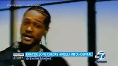Rapper Krayzie Bone of Bone Thugs-n-Harmony checks self into hospital