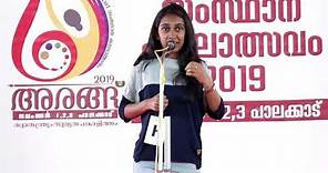 Light Music (Junior): 1st Prize- Aswathy Vijayan, Kattappana CDS, Idukki