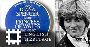 Celebrating Lady Diana Spencer, Princess of Wales | Blue Plaque