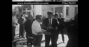 David Ferrie's death, 1967. Archive film 96221