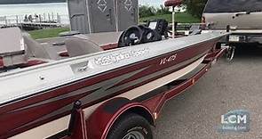 Used Hydrosports VL 475 SPEED Bass Fishing Boat - SOLD