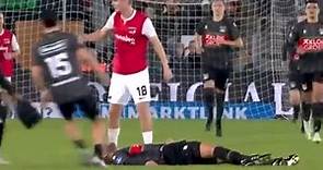 Bas Dost collapsed, AZ Alkmaar vs NEC Nijmegen 1-2 | All Goals and Extended Highlights.