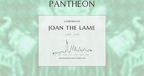 Joan the Lame Biography - Queen consort of France