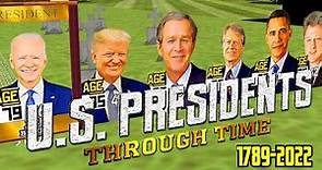 U.S. Presidents Through Time (1789 to 2022 Timeline)