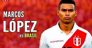 Marcos López vs Brasil || Jugadas Defensivas y Pases | Selección Peruana ● 2021ᴴᴰ