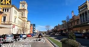 Driving Goulburn City | NSW Australia | 4K UHD