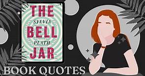 Best Quotes From The Bell Jar by Sylvia Plath | Booktube | Booktok | Famous Quotes | Book Quotes
