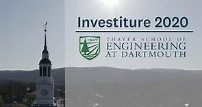 Virtual Investiture 2020 | Thayer School of Engineering at Dartmouth