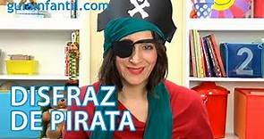 Cómo hacer un disfraz de pirata para niños. Manualidad de Carnaval
