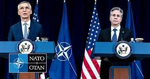 NATO Secretary General with 🇺🇸 US Secretary of State Antony J. Blinken, 29 JAN 2024