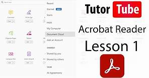Adobe Acrobat Reader Tutorial - Lesson 1 - Interface