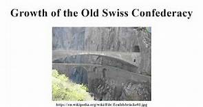 Growth of the Old Swiss Confederacy