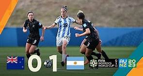 Partido Amistoso: Nueva Zelanda (0) Vs. Argentina (1) - Fútbol Femenino