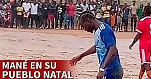 Mané conquista al mundo del fútbol con este vídeo en su pueblo natal | Diario AS