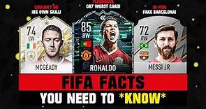 FIFA FACTS You Need To KNOW! 😲😂