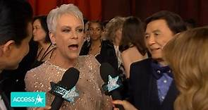Jamie Lee Curtis Tears Up While Thanking Her Parents In Acceptance Speech After First Oscar Win