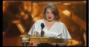 Merritt Wever Best Emmy Acceptance Speech Ever!!!