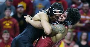 Iowa wrestling team holds off Iowa State in compelling and controversial dual