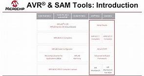 Getting Started with Atmel Studio 7 - Episode 1 - AVR®/SAM MCU Tools Overview