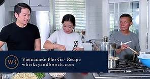 Vietnamese Chicken Pho- “Pho Ga” Restaurant Style Recipe with Auntie Trang