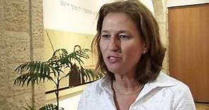 Tzipi Livni on Being a Woman in Politics in Israel