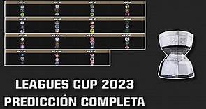 Leagues Cup 2023 Predicción Completa 🏆✅❌