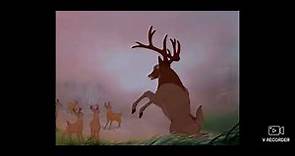Bambi (1942) The Great Prince of the Forest scene