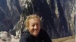 Insane Selfie On Chinese Mountains