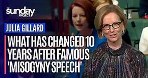 Julia Gillard - Former Prime Minister Julia Gillard Reflects On 'Misogyny Speech' 10 Years On