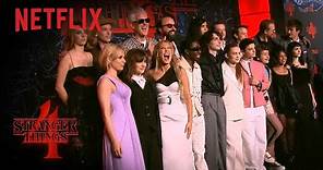 Stranger Things 4 l Premier Mundial l Netflix España