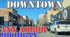 Ann Arbor - Michigan - 4K Downtown Drive
