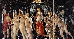 La Primavera (1477-1482) by Sandro Botticelli